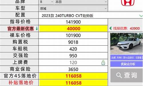 汽车报价去哪里查_汽车报价查询底价怎么查询